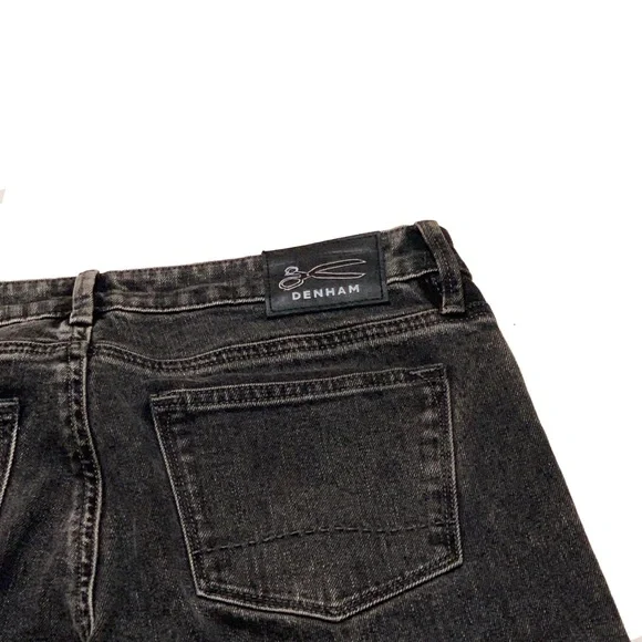 26 / DENHAM HIGH RISE STRAIGHT LEG JEANS - Picture 7 of 7